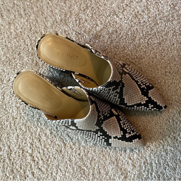 Nine West heeled mules - Picture 2 of 3